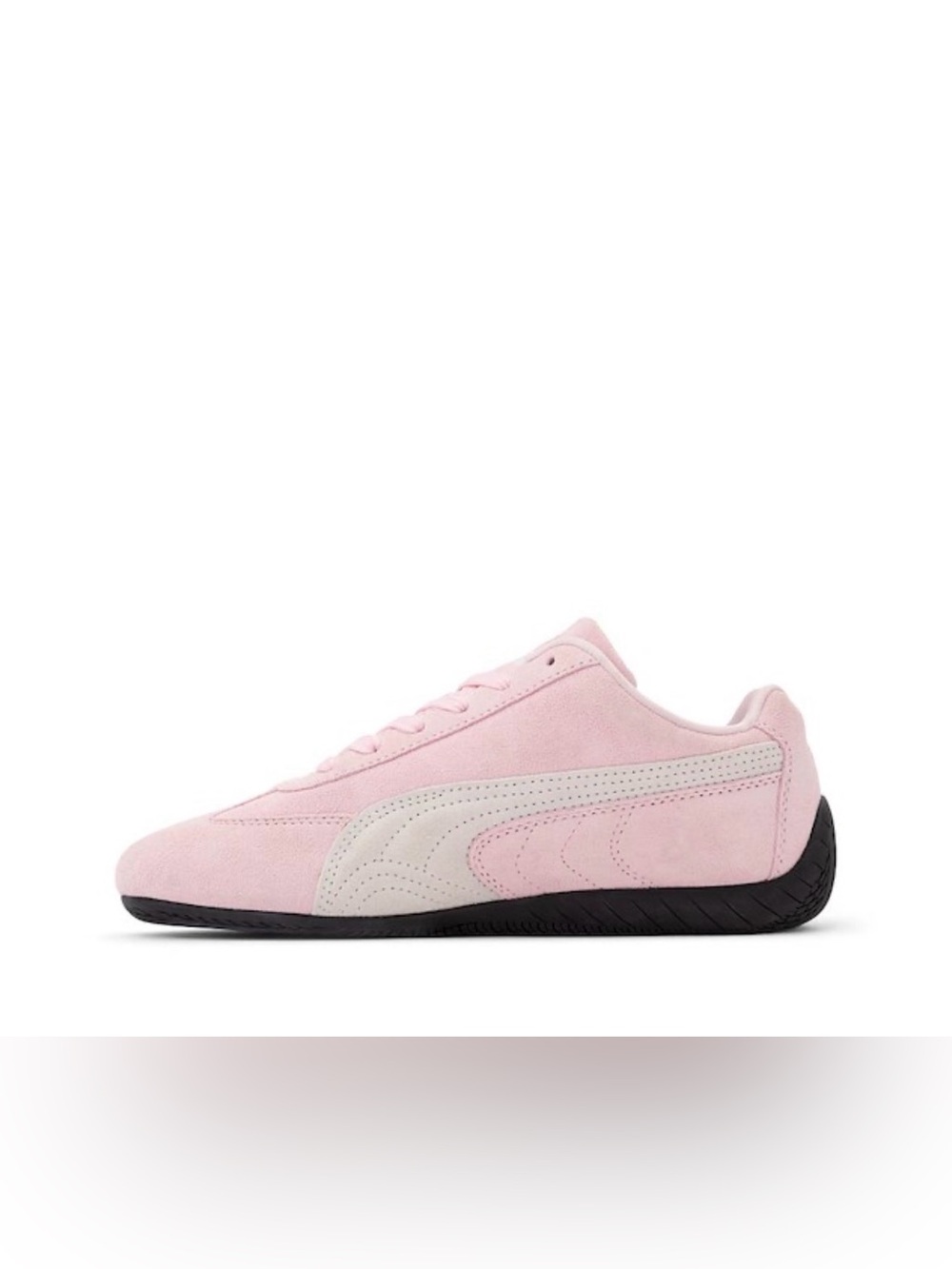 PUMA Speedcat OG Pink Suede Low-Profile Sneakers - Picture 3 of 8